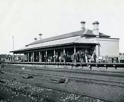 Parramatta Station In 1870 Photo From Blue Mountains City Library A W History Parramatta Nsw Australia History Sydney Australia Mountain City