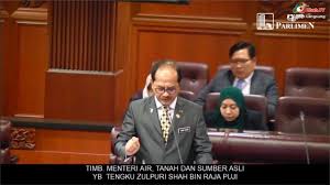 Timbalan menteri air, tanah dan sumber asli merangkap ahli parlimen raub. Tengku Zulpuri Pindaan Akta Pemuliharaan Hidupan Liar 2010 Youtube