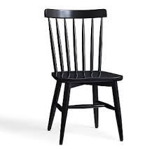 Tilden Spindle Back Side Chair Dining Chairs Black Wooden Chairs Chair