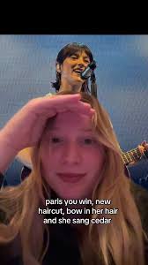 Gracie Abrams Paris Fashion Week Hair