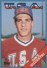 Dave Silvestri 1989 Topps USA Card 107T