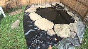 making a pond in your yard diy