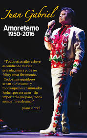 Colloquially nicknamed as juanga (pronounced ) and el divo de juárez, gabriel was known for his flamboyant style, which broke barriers within the. Amor Eterno 1950 2016 Washington Hispanic