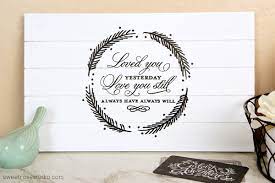 Circuit just announced a brand new wedding i also created some other fun signs that we placed around the reception area like the social media sign above to encourage guests to use their hashtag and the bar. 15 Diy Wedding Gifts Made With The Silhouette Cutting Machine