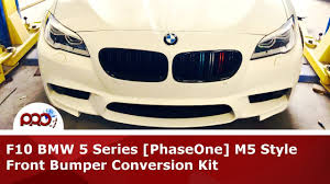 F10 Bmw M5 Style Front Bumper Conversion Keeping Original Fenders Youtube Bmw 6 series f06 f12 f13 double twin exhaust diffuser diffuzer m sport tech 650i. f10 bmw m5 style front bumper conversion keeping original fenders