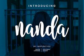 They are organized into highly regular formal types. Nanda Script Font By Inspiratype Creative Fabrica Bold Script Font Script Fonts Script Typeface