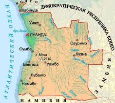 Map of administrative divisions of xy (see filename) date. Climatic Conditions In Different Parts Of Angola Angola