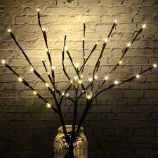 Don't stop on snowflakes and paper garlands. 3 Pack 18 Lighted Twig Branches Battery Operated 48 Warm White Led Lights Artificial Pussy Willow Branches For Vase Decorative Lamp For Indoor And Outdoor Decor