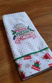 This christmas elf shoes dish towel with fun red and white stripes will add a magical touch to your kitchen. Christmas Kitchen Towel Funny Christmas Towel Christmas Dish Etsy Christmas Kitchen Towels Christmas Kitchen Christmas Towels