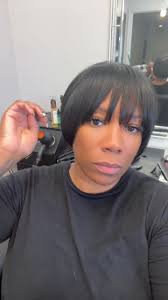 Natural Hair Cut into A Bob Broward