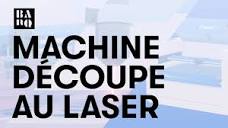 Machine : découpe au laser - YouTube
