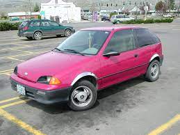 Geo Metro 43 City52 Hwy Mpg Hatchback Geo City