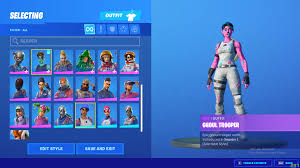 The og styles are for people who bought in season 1. Varex S Og Ghoul Trooper Album On Imgur