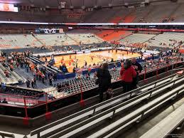 Carrier Dome Section 214 Syracuse Basketball