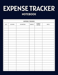 Expense Tracking Notebooks