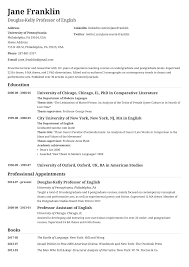 Here's an example resume following the simple outline above. 500 Cv Examples A Curriculum Vitae For Any Job Application