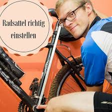 Fahrradsattel Einstellen Fahrradsattel Fahrrad Reparieren Fahrrad