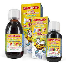 Multivitamins support overall health and athletic performance. Marnys Junior Multivitamin Syrup With Royal Jelly 125ml