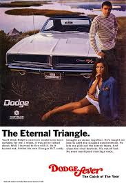1969 Dodge Charger R/T - The Eternal Triangle Poster by Digital Repro Depot  - Fine Art America