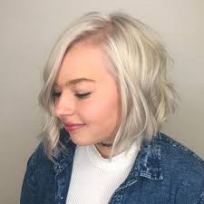 The key to a perfect cut and style for this face type is to compose the illusion of length by prefer for cuts with angles and colors that 10. 50 Versatile Bob Haircuts For Round Faces For 2021 Hair Adviser