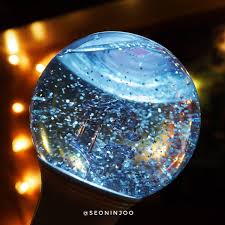 Gfriend's official twitter just posted an announcement on the presale of their new lightstick, named the the lightsticks are said to be priced at 35000 won and will come with a strap as well as 6. Seoninjoo S Land Gfriend Glass Marble Stick Gfriend Official