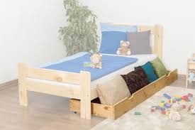 Skandinavische wohnzimmerschränke | wohnzimmer anbauwand. Schublade Fur Bett Kiefer Vollholz Massiv Natur 003 Abmessung 18 50 X 198 X 54 Cm H X B X T