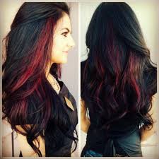 To see this image in high resolutions, just click on the you can see a gallery of peekaboo hair at the bottom below. Black Hair With Red Highlights Hairstyles Pictures 560e2cc1d0172 Jpg 1024 1024 Hair Styles Long Hair Styles Black Hair With Highlights