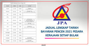 .tapi jadual pembayaran pencen pesara untuk 2019 nampaknya belum ada. Jadual Lengkap Tarikh Bayaran Pencen 2021 Pesara Kerajaan Setiap Bulan