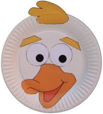 Make a hole with a paper punch on each side of the mask close to the edge of the plate. Paper Plate Animal Crafts