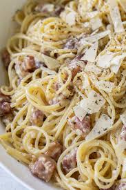 Easy And Delicious Carbonara Recipe Sugar And Charm Recipe Carbonara Recipe Easy Carbonara Recipe Carbonara Recipe No Cream