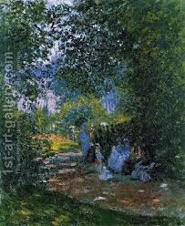 At The Parc Monceau Claude Monet Artist Monet Monet