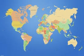 English Hindi World Map Wallpaper Rs 95 Square Feet Artier Home Id 21483186988 According to the legends, it is here that gautama buddha attained parinirvana. world map wallpaper