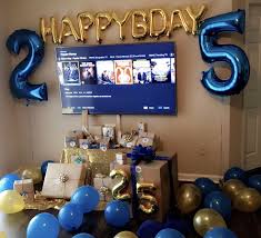 Birthday Surprise For Boyfriend For My Boyfriends 25th Birthday 25 Gifts All Numbered I Made Him Open In That Order 25th Birthday Gifts Birthday Surprise Boyfriend 25th Birthday Parties