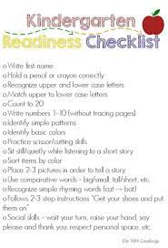 Getting Ready For Kindergarten Printable Checklist Kindergarten Readiness Checklist Kindergarten Readiness Kindergarten Lessons