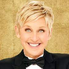 Pin On Ellen Degeneres With And Without Make Up