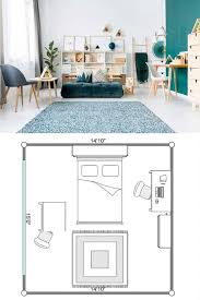 Once you ve landed on the perfect surface weave in all the other must haves like lighting an inspiration board small storage solutions and fun colorful pieces of decor that. 10 Awesome Layouts For A Bedroom With A Desk Home Decor Bliss