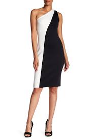Calvin Klein One Shoulder Colorblock Dress Colorblock Dress Dresses Nordstrom Dresses