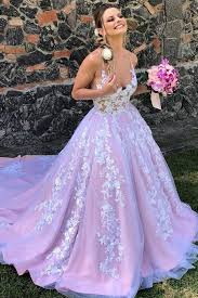 Maybe you would like to learn more about one of these? Gorgeous V Neck Backless White Lace Floral Lilac Long Prom Dress Lila Abcprom