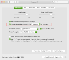 Open the apple menu and then move to system preferences now go to the ' keyboard ' panel. How To Automatically Turn Off Your Macbook Backlit Keyboard When Inactive