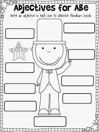 First Grade February Printables Kindergarten Worksheets First Grade Abraham Lincoln