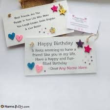 Happy Birthday Cards For Your Best Friend It S Your Best Friend Birthday Make His Her Birthday More Special And Interesting With Us In 2020 Birthday Card Sayings Unique Birthday Cards Special Birthday Cards