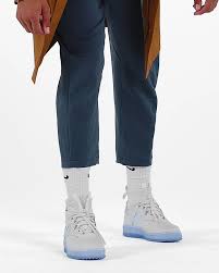 Black Nike Air Force 1 High On Feet Nike Air Force 1 Winter Gore Tex Boot Nike Nl Gore Tex Boots Nike Winter Boots Mens Winter Fashion