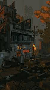 Waneella Pixel Art Background Scenery Wallpaper Anime Scenery Wallpaper