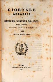 Giornale Arcadico Di Scienze Lettere Ed Arti 86 86 1841 Europeana
