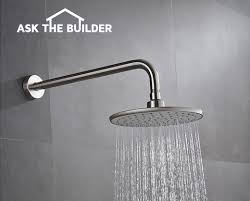 A linear shower drain installation is simple. Why Doesn T My Shower Work Polar Vortex Froze It Up Askthebuilder Com