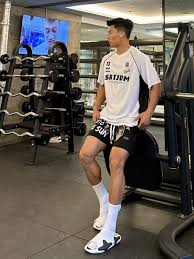 Satjdm美式短袖拼接撞色插肩袖篮球训练服T恤健身跑步体育生夏季