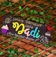 Nadi Name String Art by Sonal Malhotra - Stoned Santa