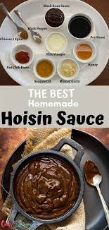 Hoisin Sauce Recipe Authentic Easy And The Best Cubes N Juliennes Recipe Hoisin Sauce Sauce Recipes Homemade Hoisin Sauce Recipe