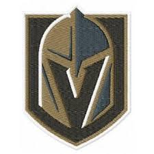 vegas golden knights logo machine embroidery design for