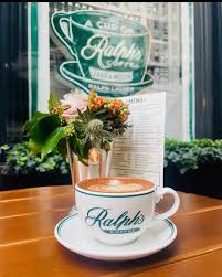 Spice up your morning with the Maple Spice Latte, available at select  Ralph's Coffee shops! #RalphsCoffee #RalphLauren